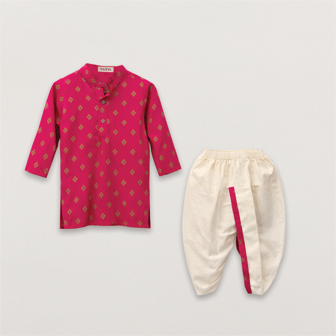 Kurta & Dhoti Set (Boys)