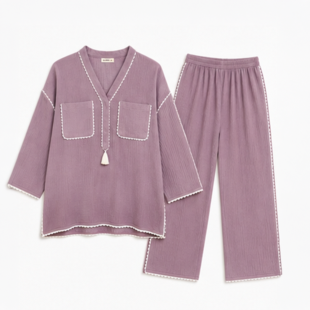 Mauve Trim Set