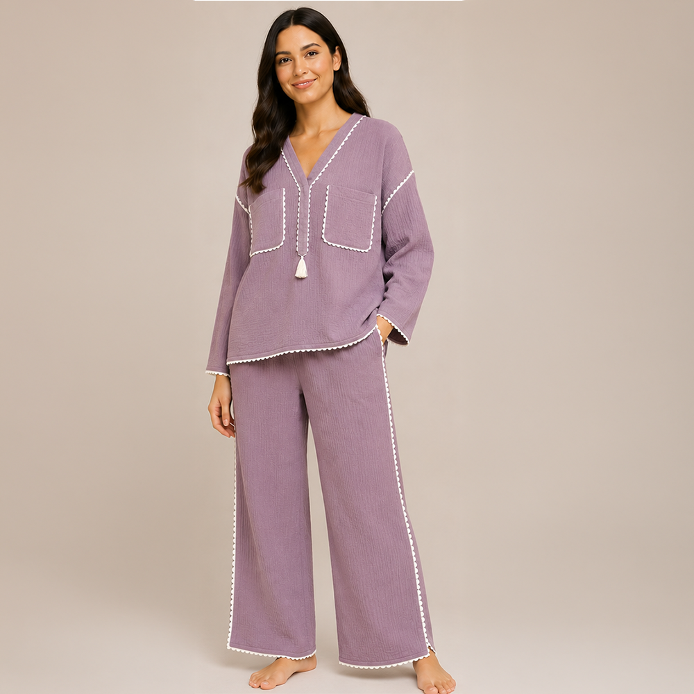 Mauve Trim Set