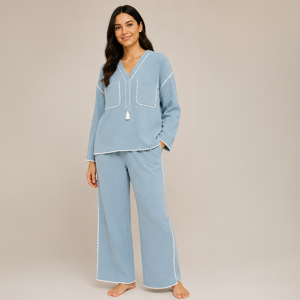Mist Blue Trim Set