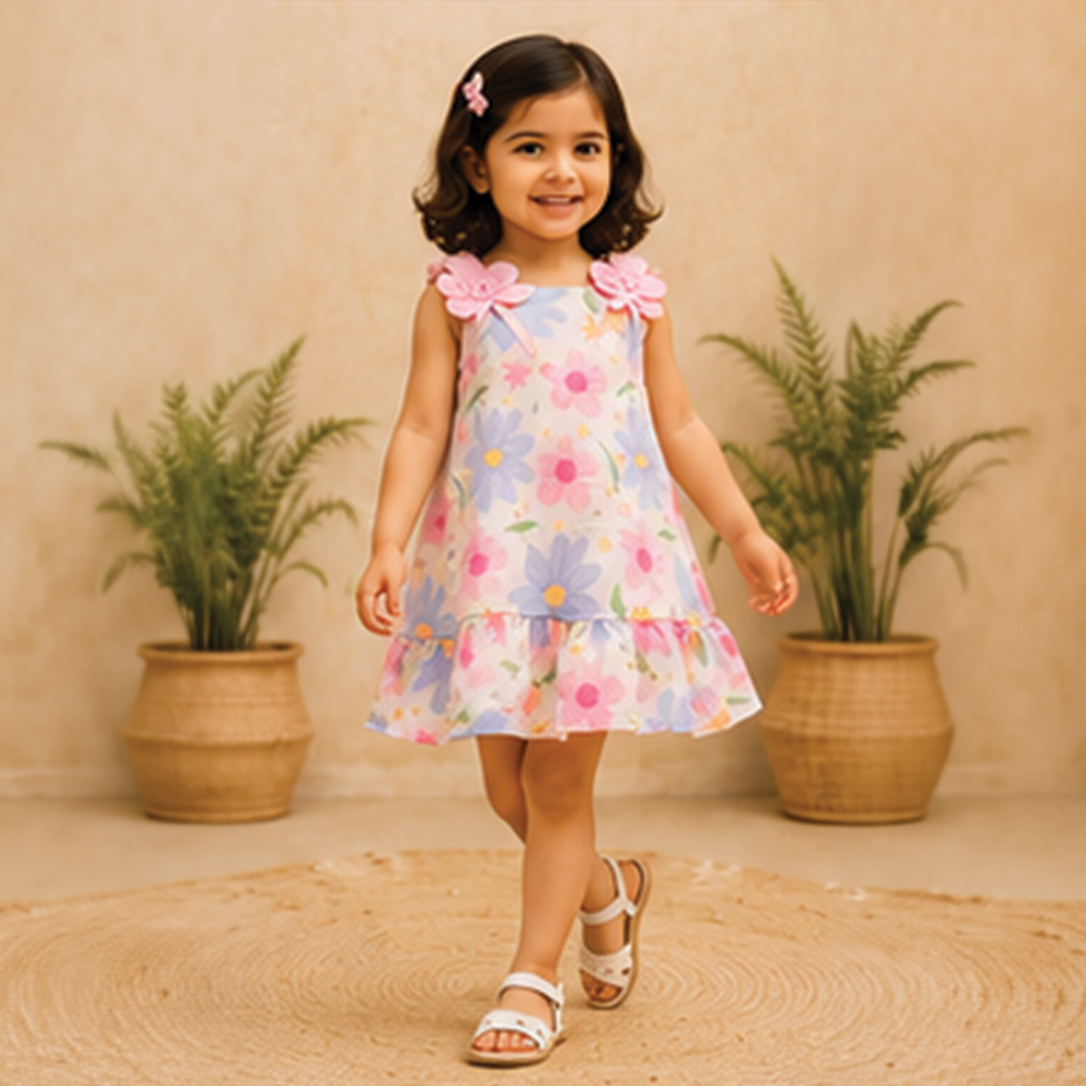 Floral Bow Dress