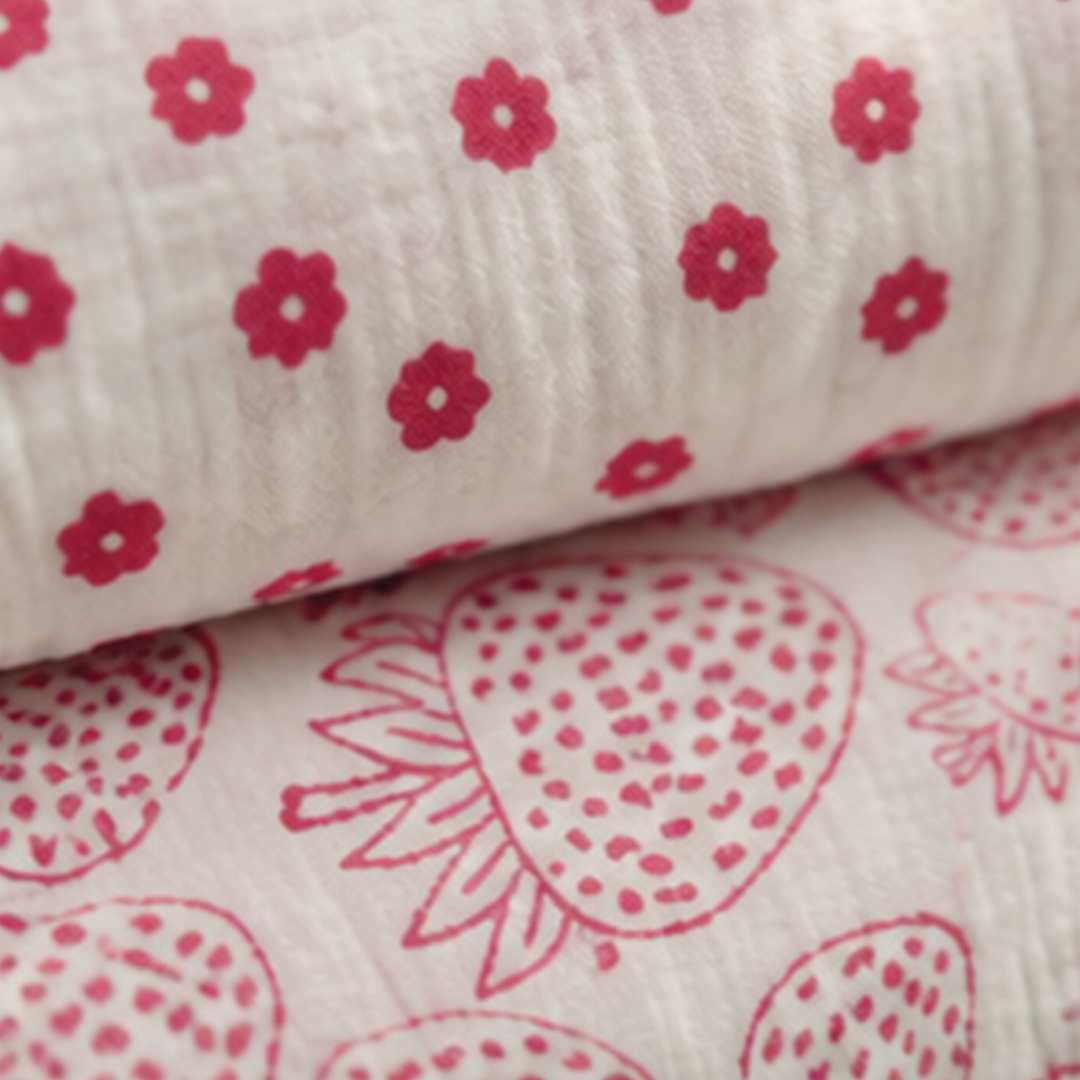 The Berry Blossom Swaddle Set