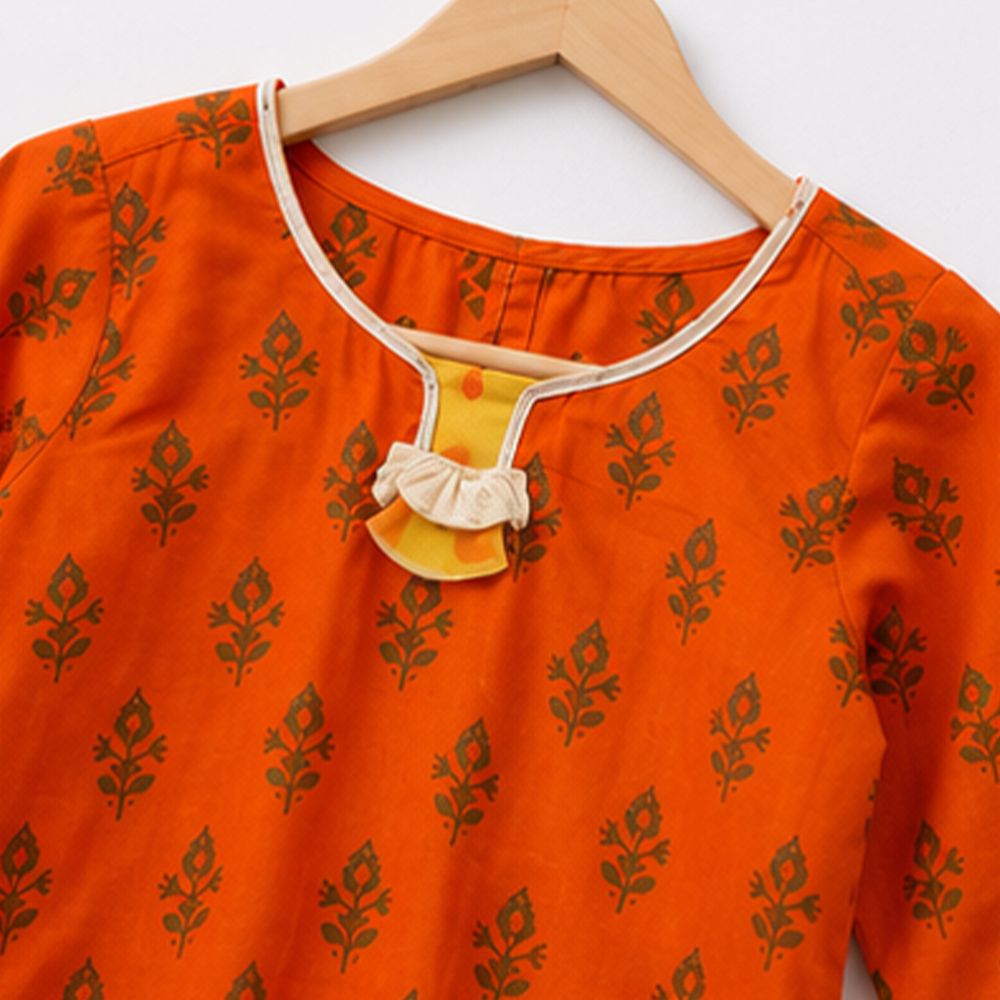 Kurta & Dhoti Set (Girls)