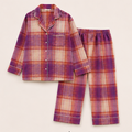Sunset Plaid Night Suit