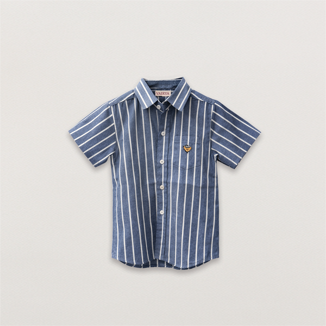 Blue Striped Shirt