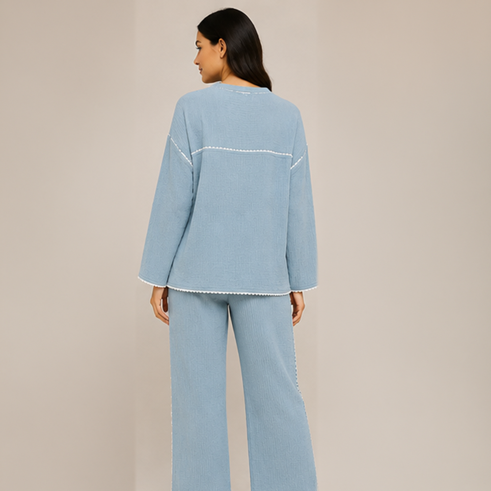 Mist Blue Trim Set