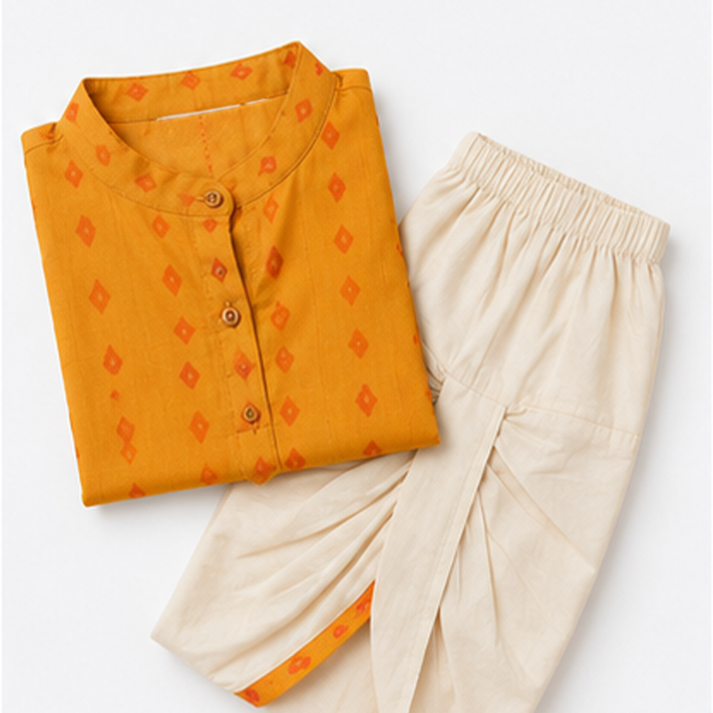 Kurta & Dhoti Set (Boys)