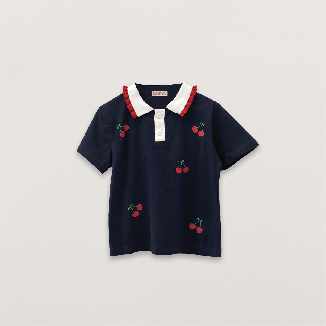 Cherry Polo Tee