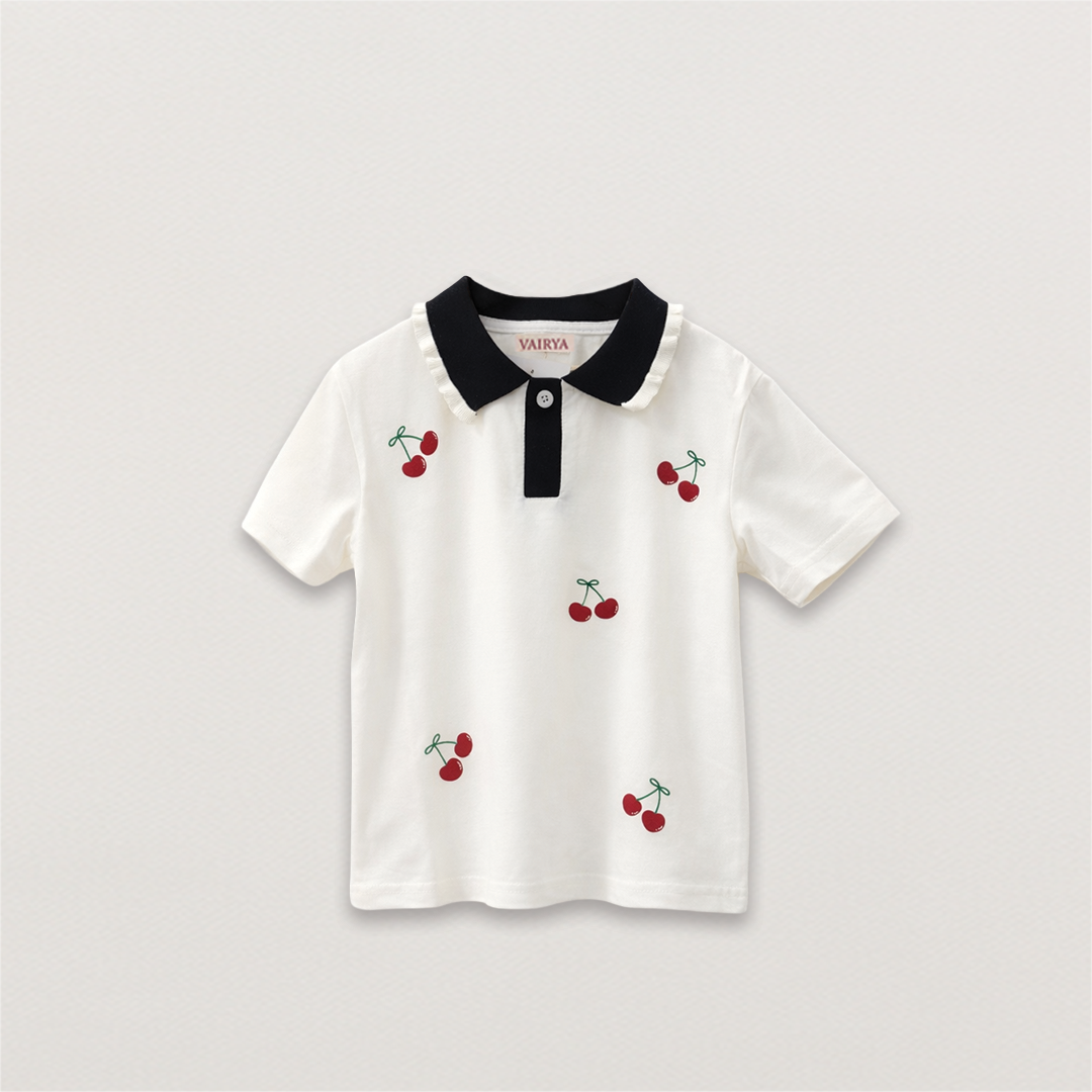 Cherry Polo Tee