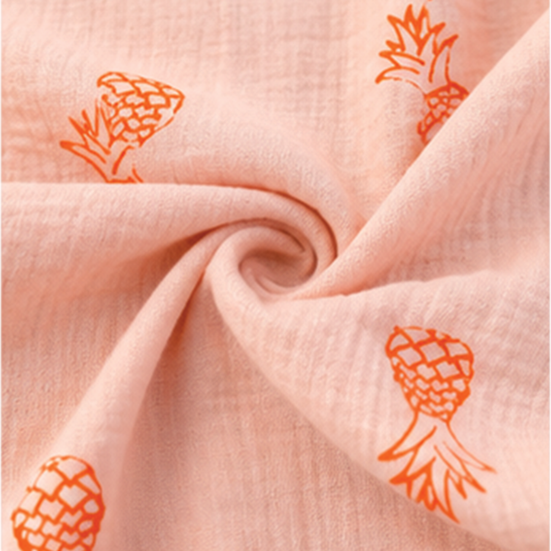 Peach Pineapple Dress