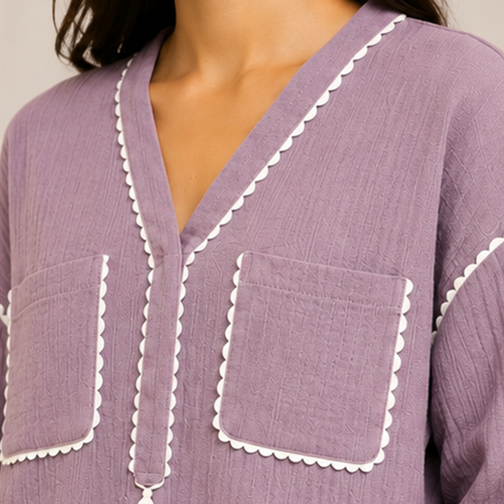 Mauve Trim Set
