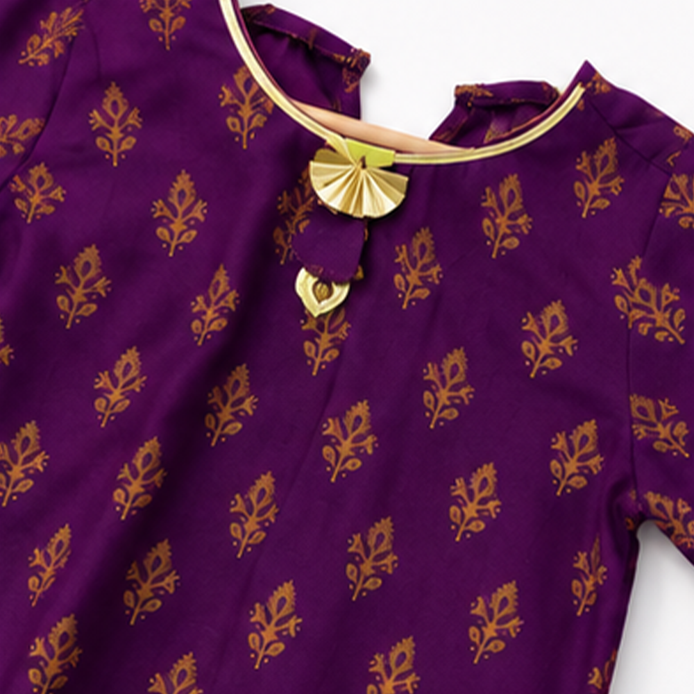 Kurta & Dhoti Set (Girls)