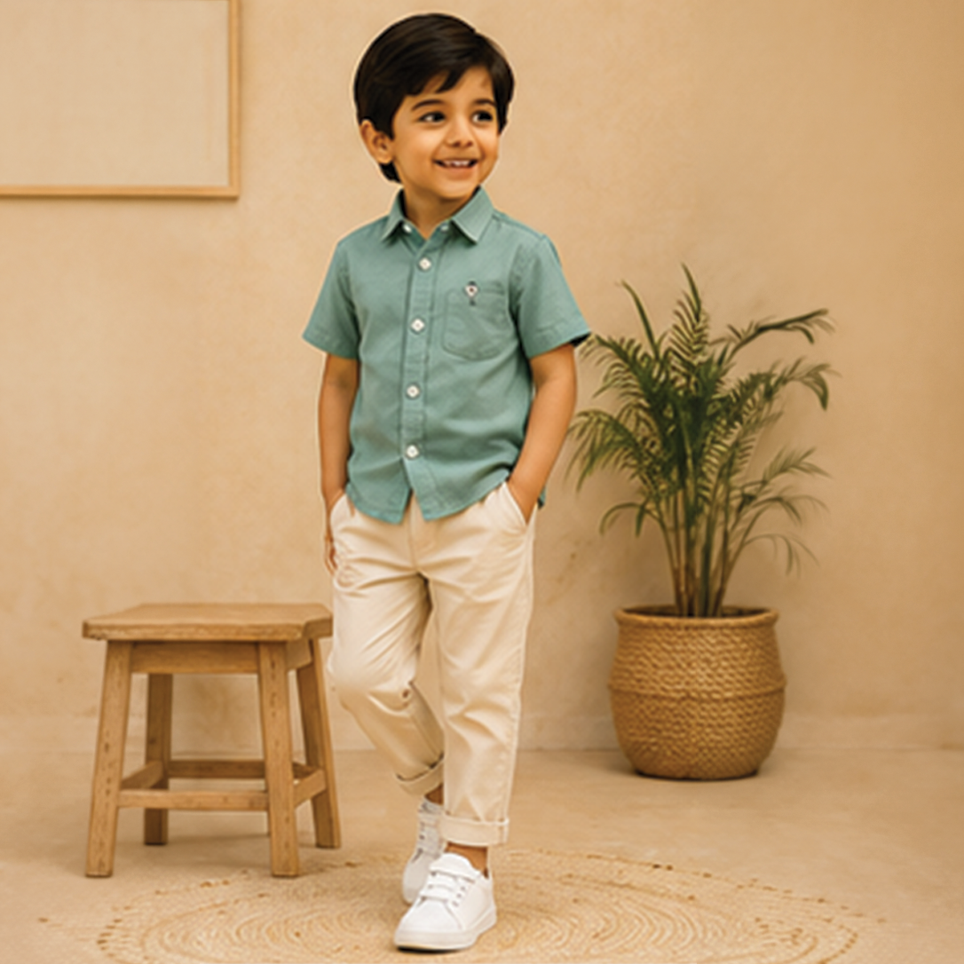 Sage Green Classic Shirt
