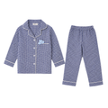 Blue Gingham Pajama Set