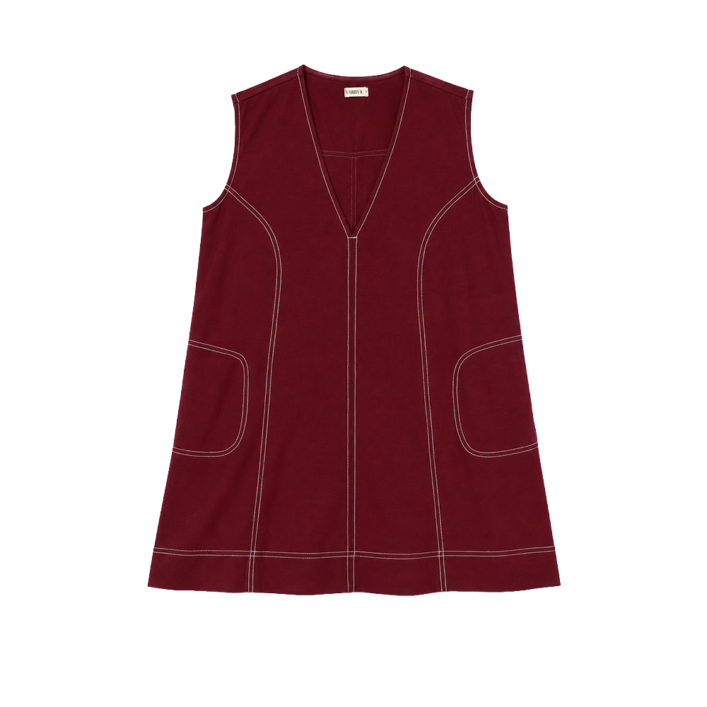 Burgundy Dress