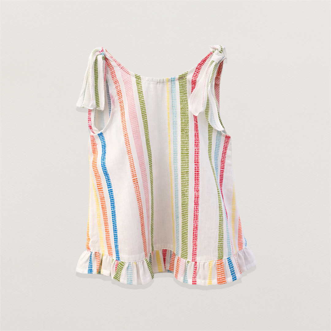 Rainbow Stripe Dress
